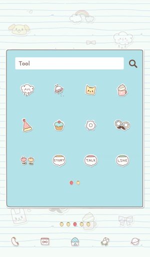 minimi sticker dodol theme截图1