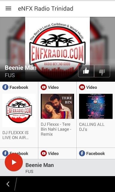 eNFX Radio Trinidad截图1