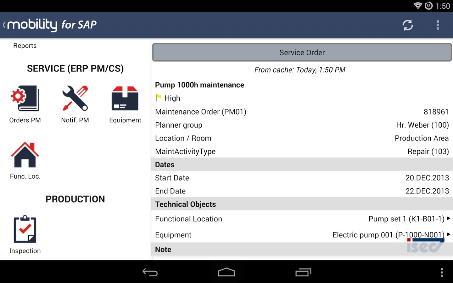 Mobility for SAP for SECTOR截图8