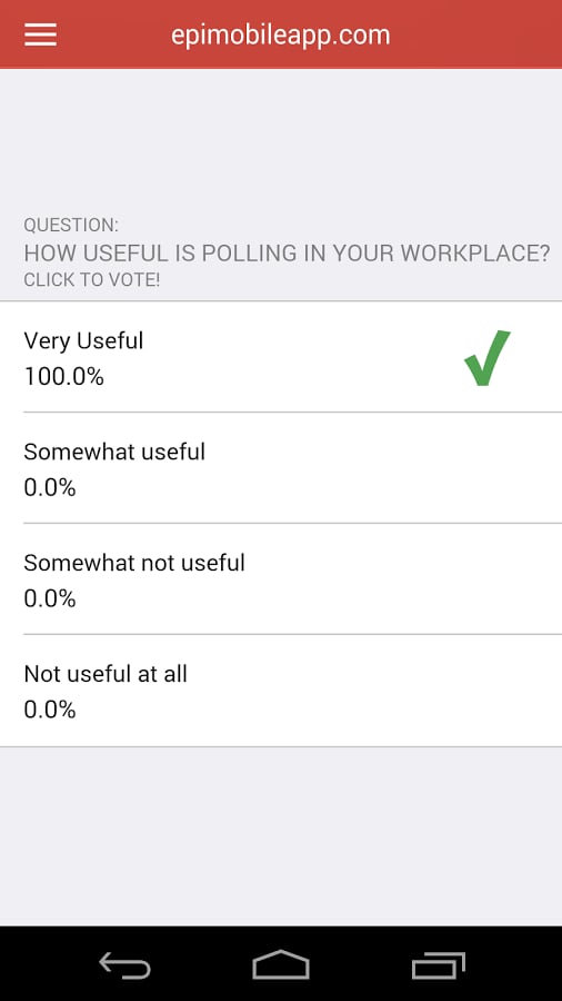 EPI Custom Polling Demo截图2