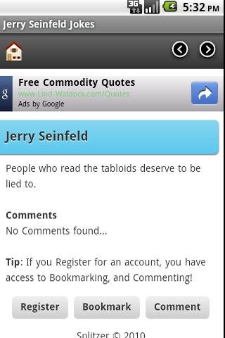 Jerry Seinfeld Jokes Lite截图1