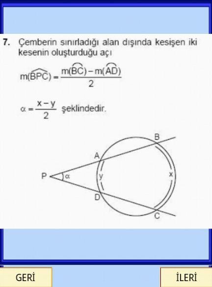 Geometri Form&uuml;lleri &Ccedil;ember YGS截图1