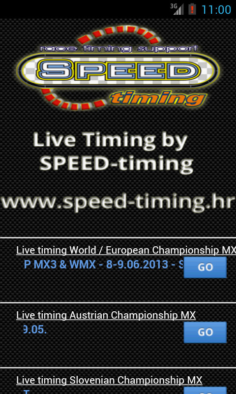 SPEED Live Timing截图8