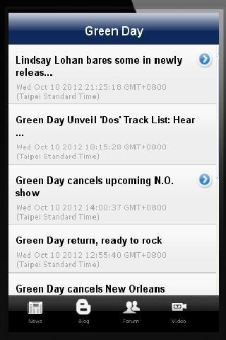 Green Day Fans App截图2