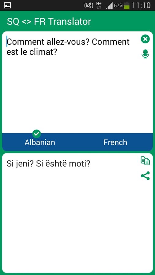 Albanian - French Transl...截图2