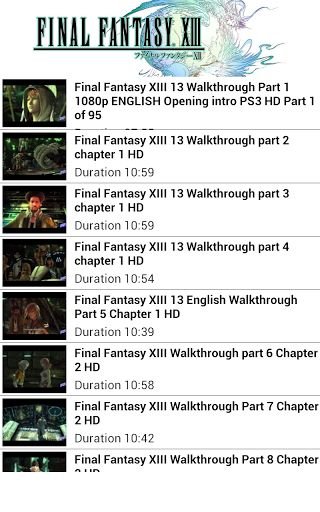 FF XIII WALKTHROUGH截图3