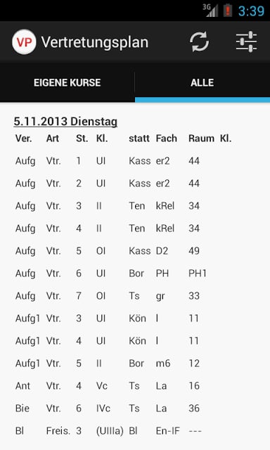 Vertretungsplan-Rats截图5