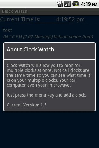 Clock Watch截图3