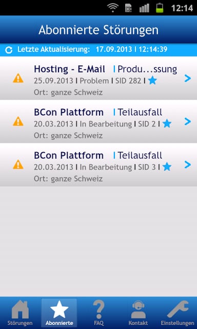 Swisscom Service Inspector截图2