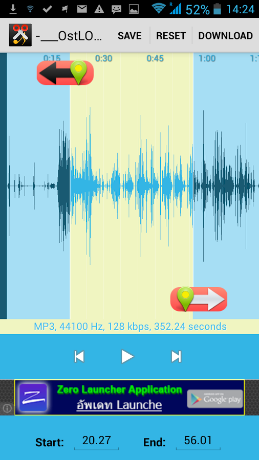 Cut ringtone maker from songs截图1