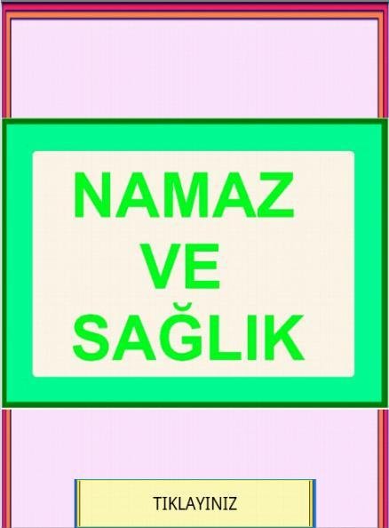 NAMAZ ve SAĞLIK截图1