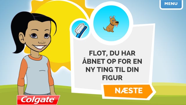 Colgate Kids B&oslash;rst T&aelig;nder App截图4