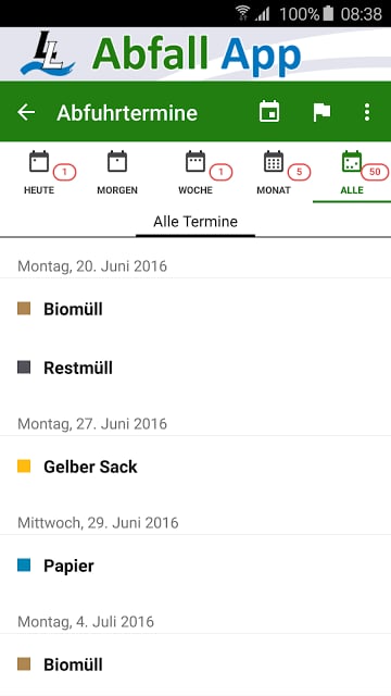 LL Abfall App截图8