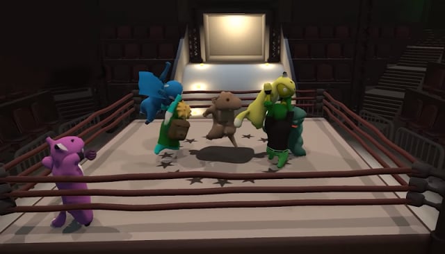 Gang Beasts Fighting 3D截图1