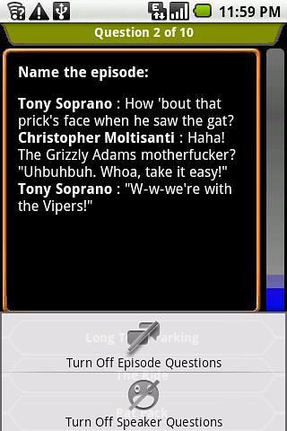 The Sopranos - QuoteTrivia截图1