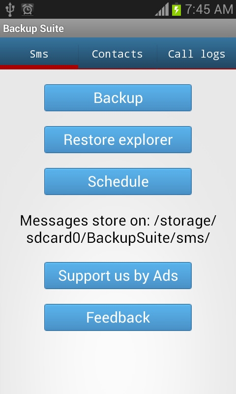 Backup Suite截图1