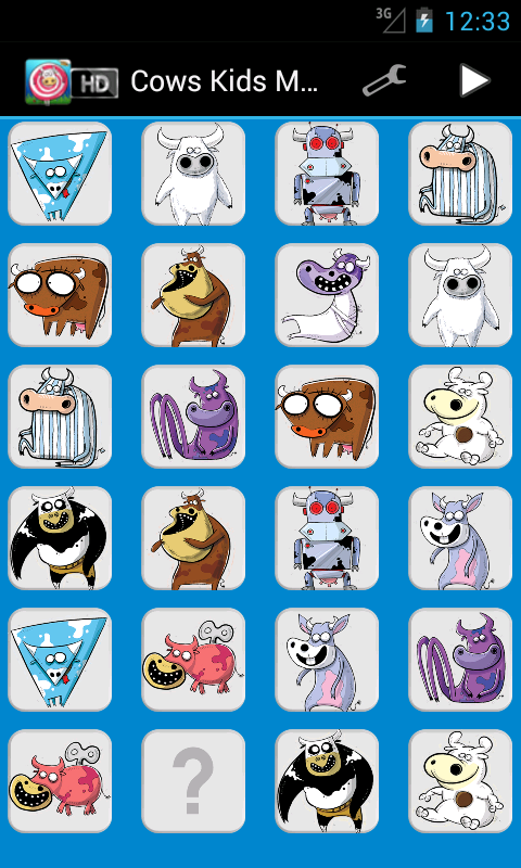 Cows Kids Memory (Free)截图3