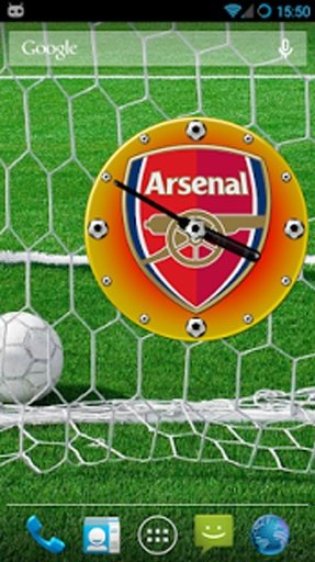 Arsenal London Clock Widget截图1