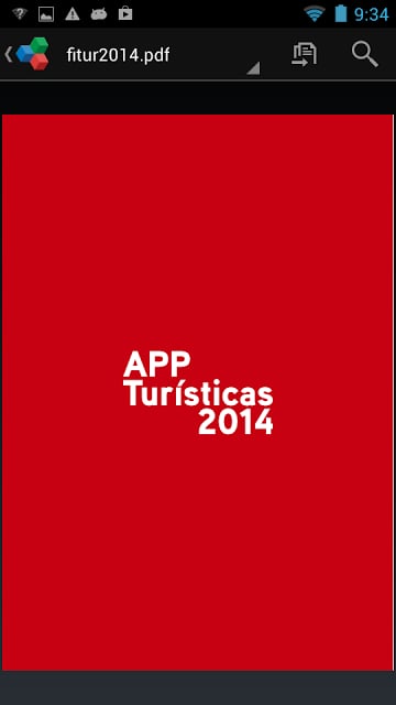 Gu&iacute;a apps tur&iacute;sticas. 2014截图3