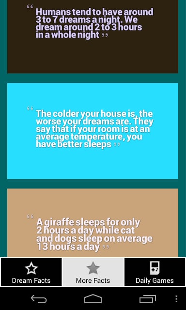 Dream Facts截图2