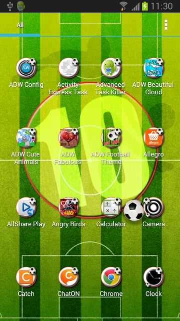 Football Theme for ADW截图2