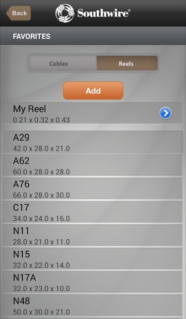 Southwire Partial Reel Calc截图3