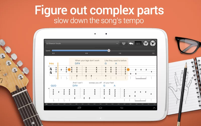 Tab Pro: #1 guitar tab service截图9