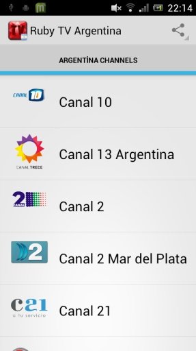 Ruby TV Argentina截图1