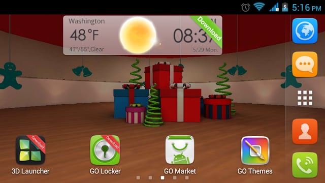 Christmas 3D LWP HD截图3