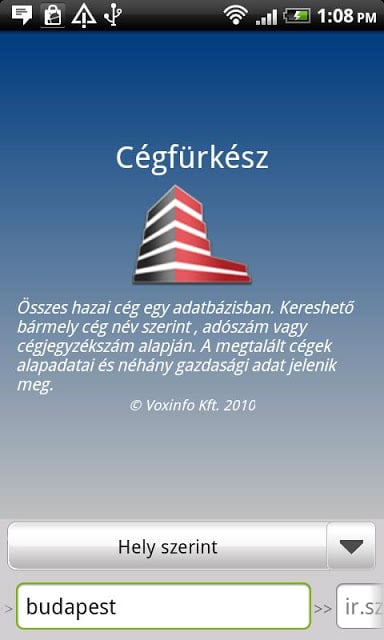 C&eacute;gf&uuml;rk&eacute;sz截图1