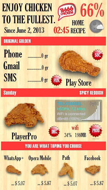 Chicken Theme for ssLauncher截图2