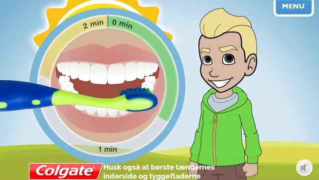 Colgate Kids B&oslash;rst T&aelig;nder App截图1