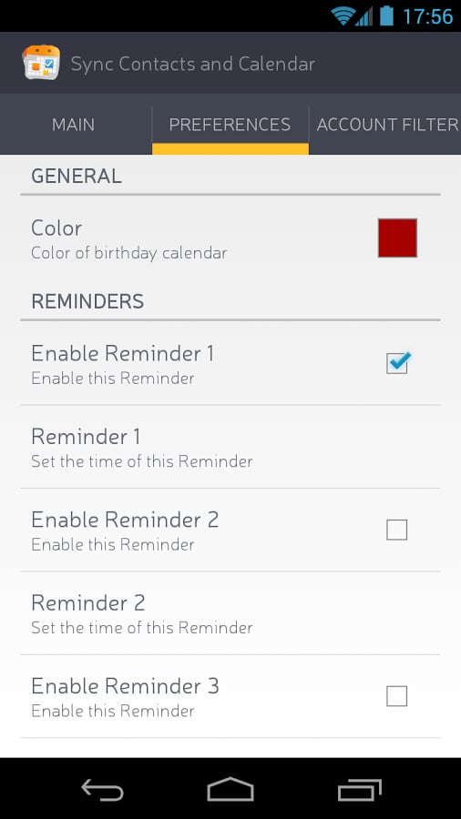 Sync Contacts &amp; Calendar截图1