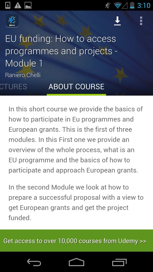 EU funding Course截图11