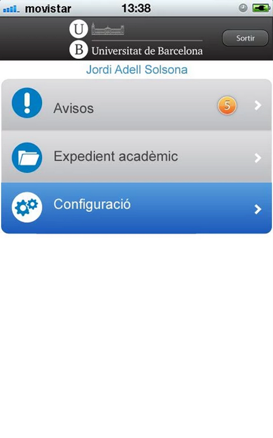 UB Avisos de qualificacions截图6