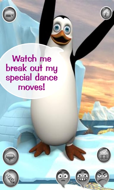 Talky Pat The Penguin HD FREE截图4