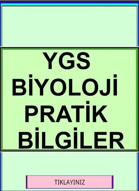 YGS Biyoloji Pratik Bilgiler截图3