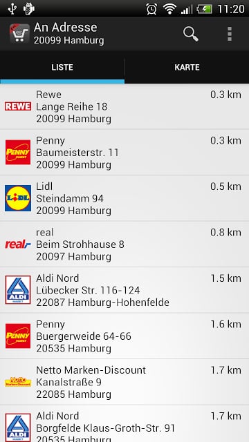 Supermarkt &amp; Drogerie Finder截图1