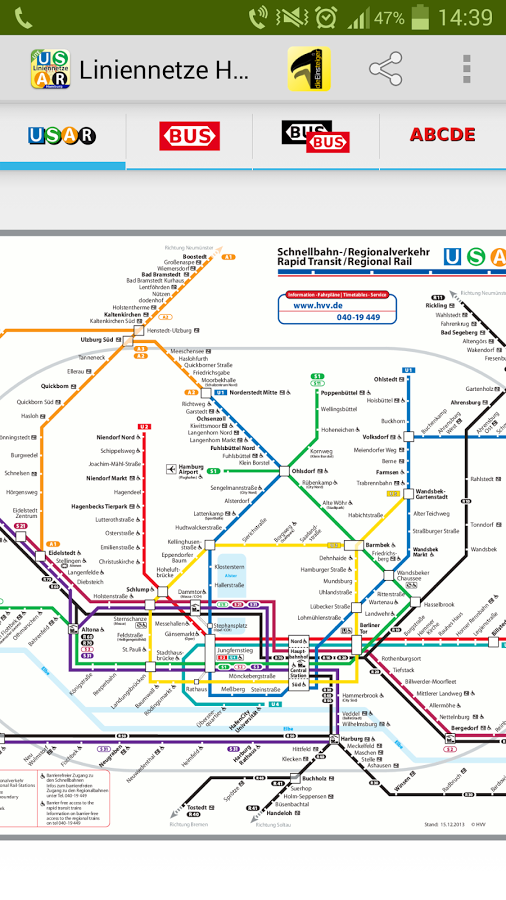 Liniennetze Hamburg截图8