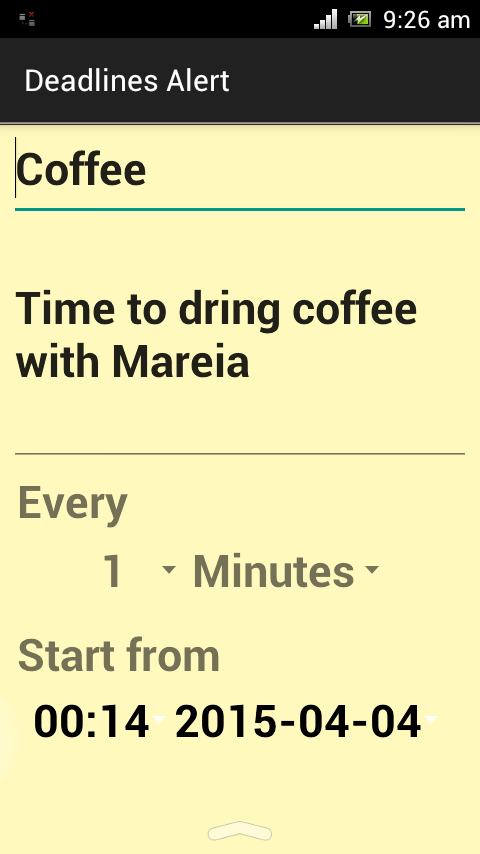Deadlines Alert截图4