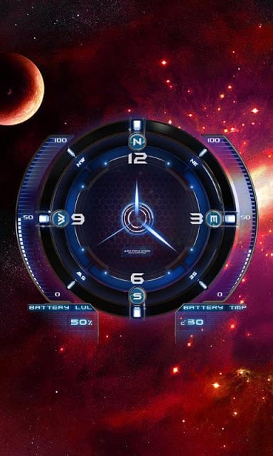 Planets Theme Live Wallpaper截图2