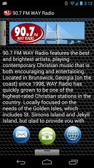 90.7 FM WAY Radio截图3