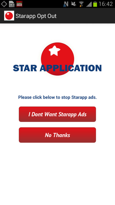 Starapp Opt Out截图1