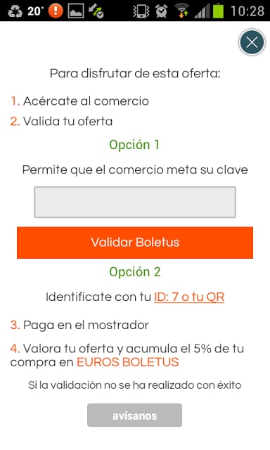 BOLETUS. Ofertas sin Cupones.截图3