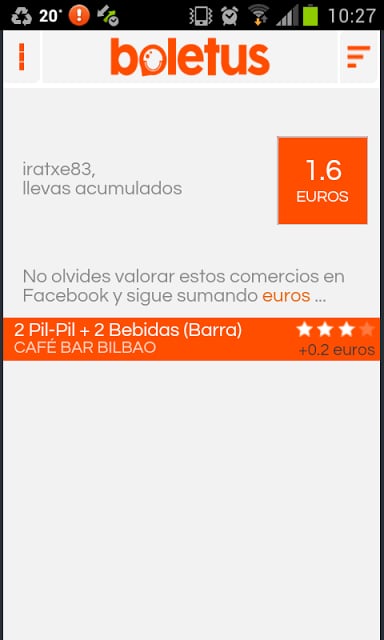 BOLETUS. Ofertas sin Cupones.截图6