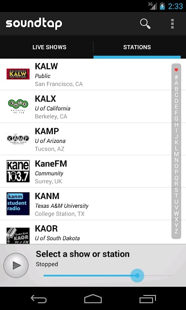 Soundtap College Radio截图3