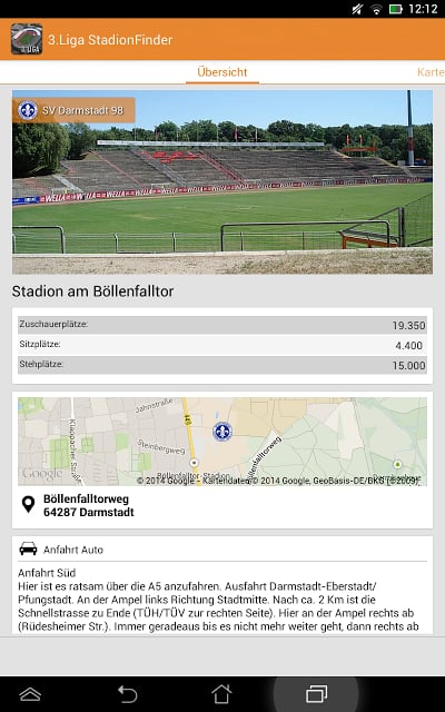 3.Liga - StadionFinder截图1