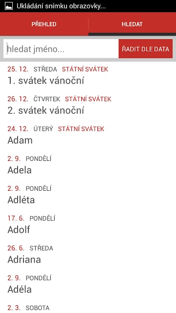 Sv&aacute;tky zdarma截图3