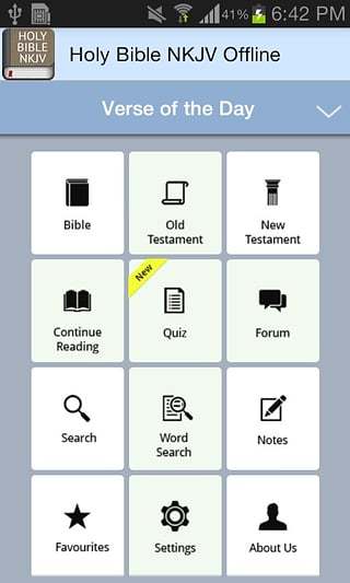 Holy Bible NKJV Offline截图2