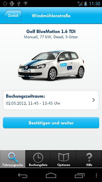 Quicar – Share a Volkswagen截图4